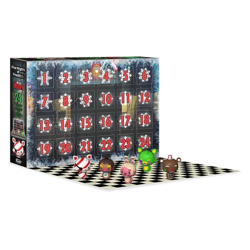 

Набор подарочный Funko Advent Calendar FNAF Blacklight (PSH) 24 фигурки 58458