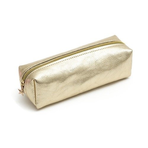 Пенал-косметичка Pencil Case Metalic Light Gold