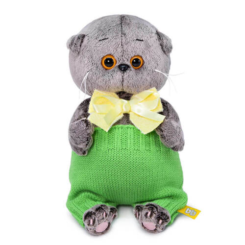 

Мягкая игрушка Budi Basa BB-083 Басик Baby в вязаных штанишках, 20 см